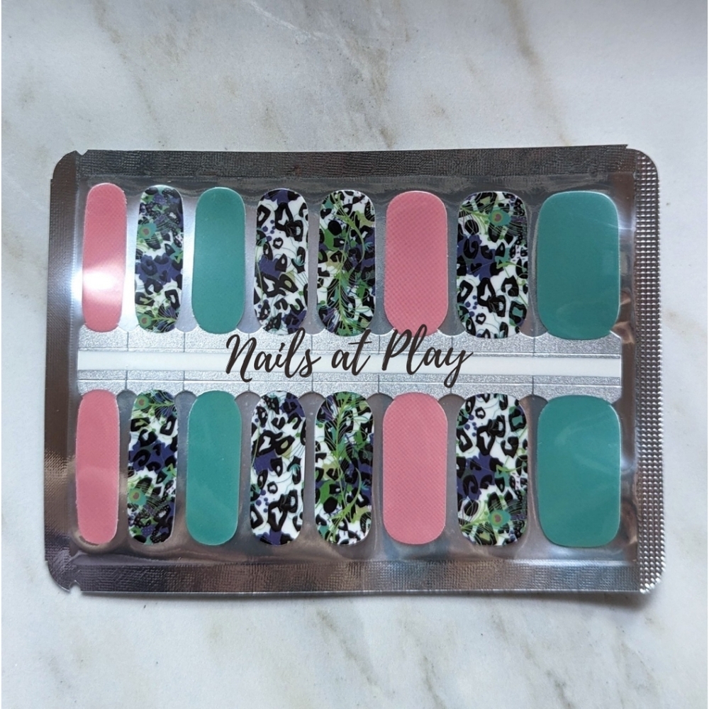 5 for $15 Nail Wraps- Leopard Lady